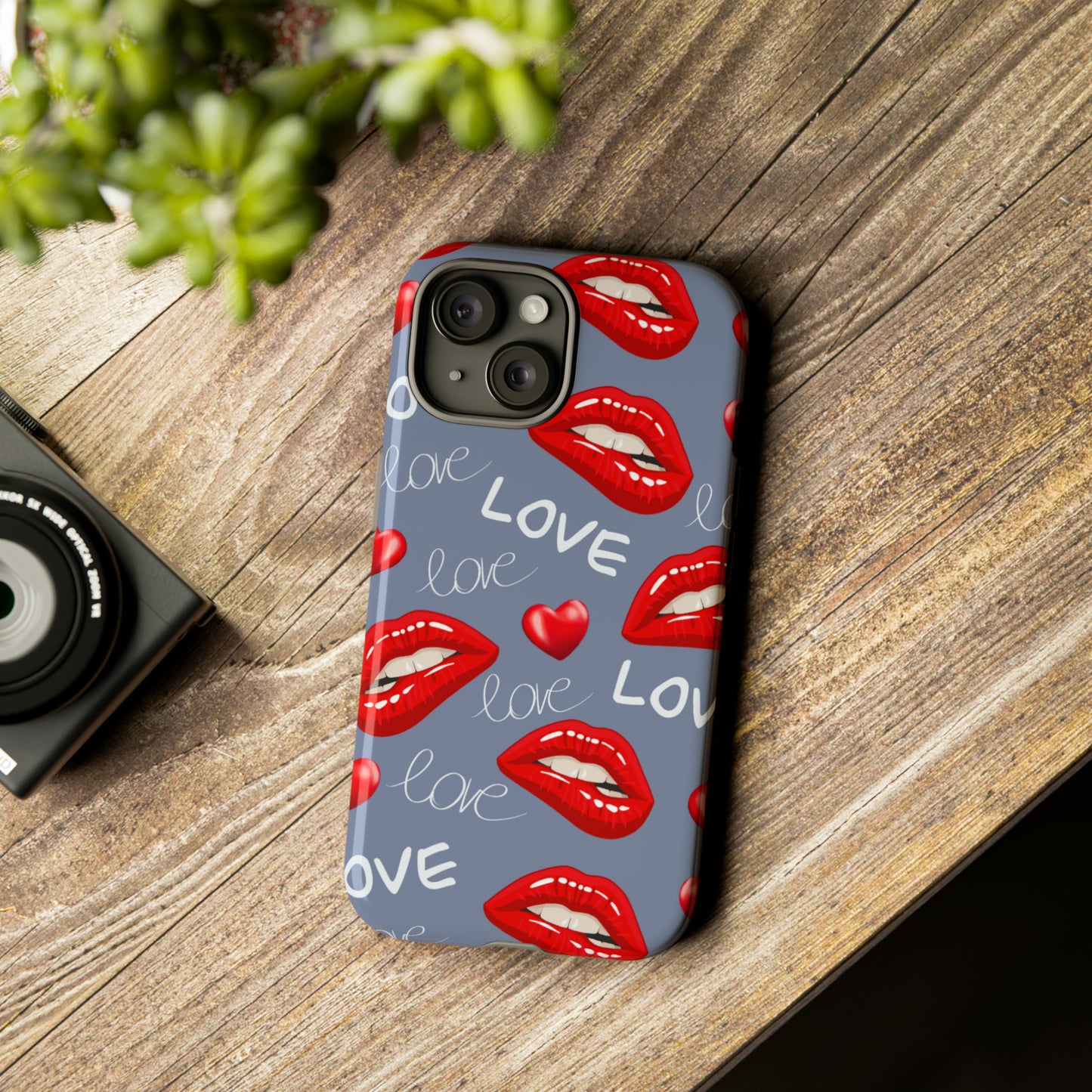 Love with Lips Phone Case