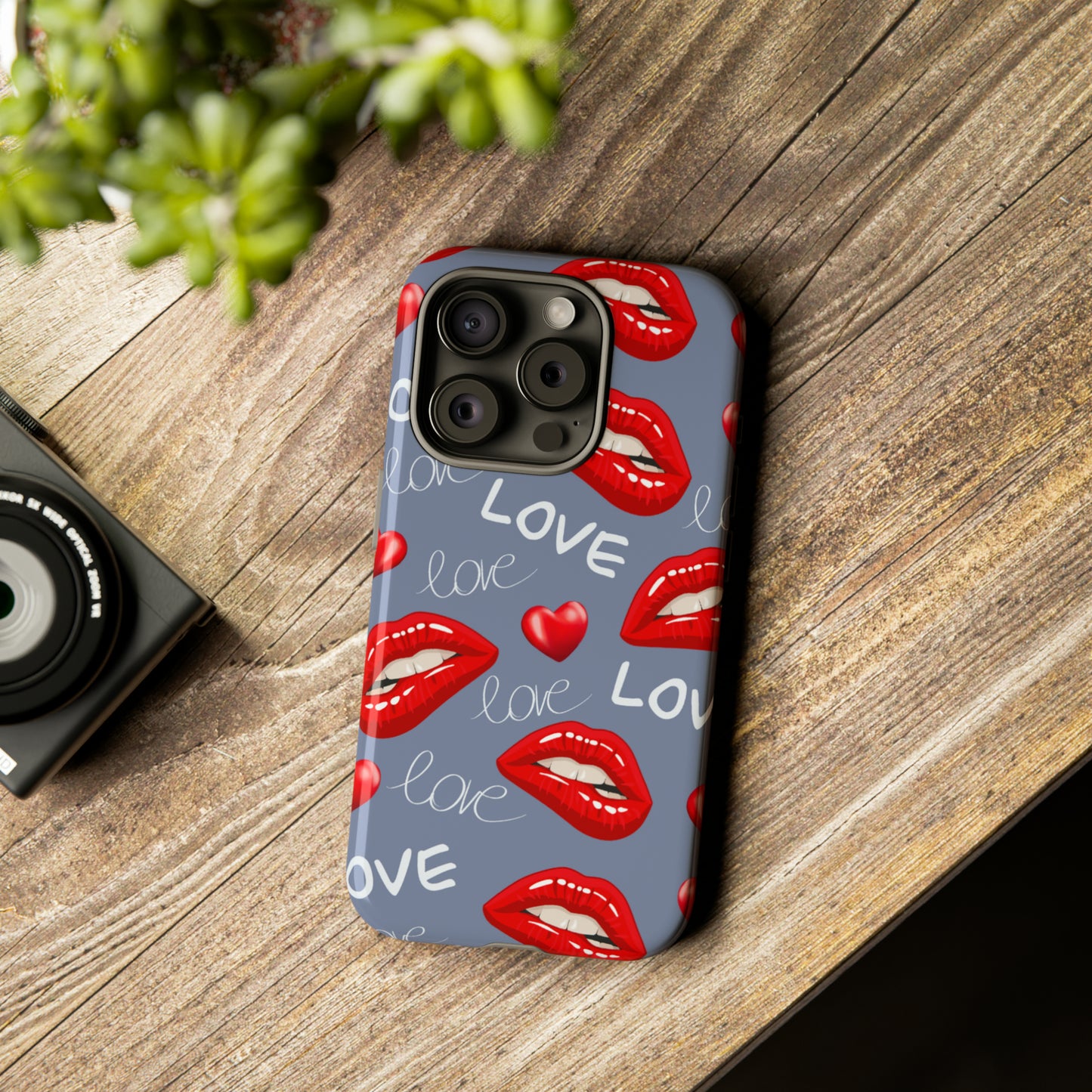 Love with Lips Phone Case