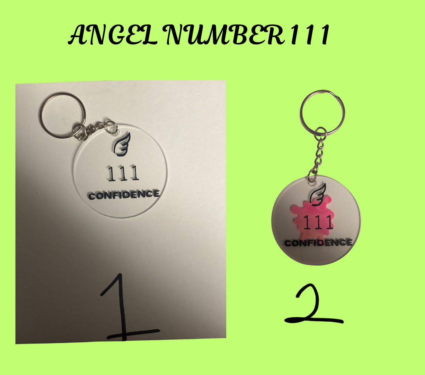 Angel Number Keychains