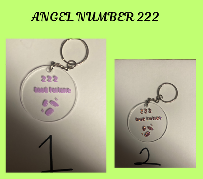 Angel Number Keychains