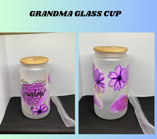 Grandma Glass Cup