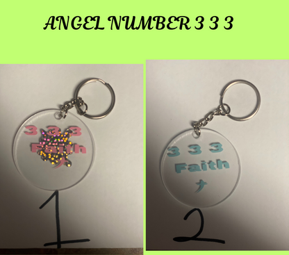 Angel Number Keychains