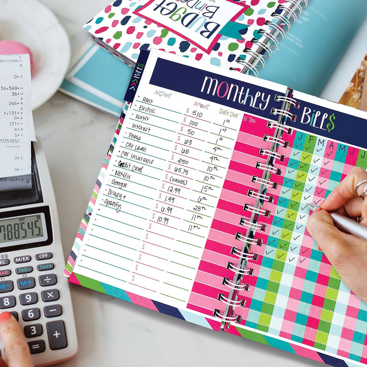 Budget Binder™ Bill Tracker Financial Planner