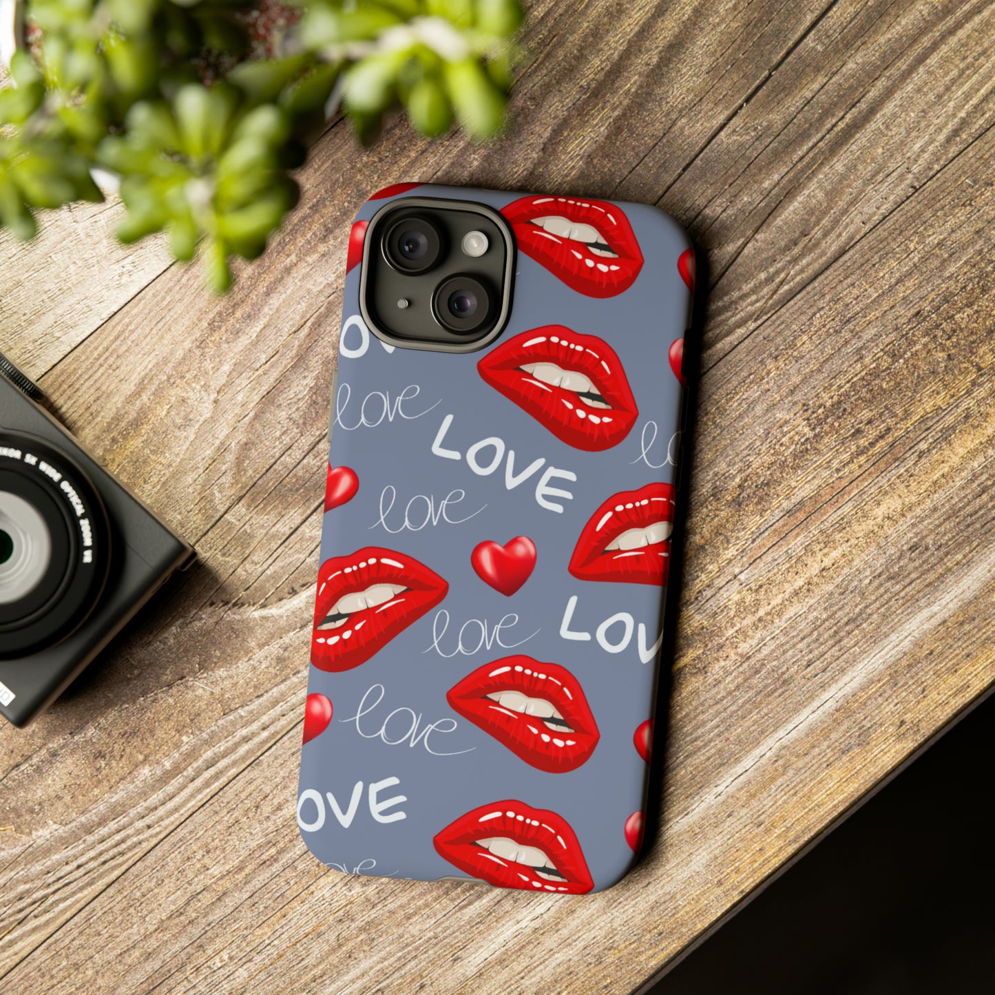 Love with Lips Phone Case