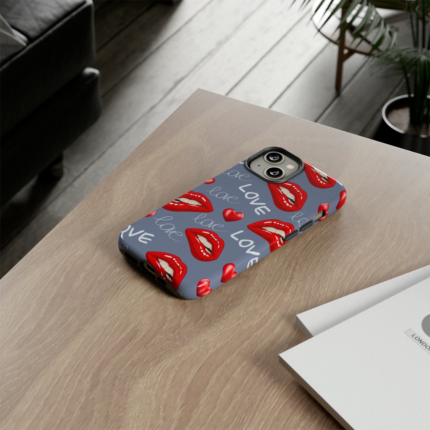 Love with Lips Phone Case