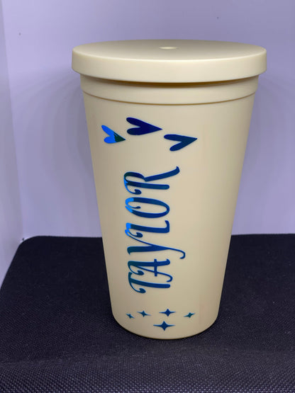 Personalized name tumbler - ATouchByShaDesigns