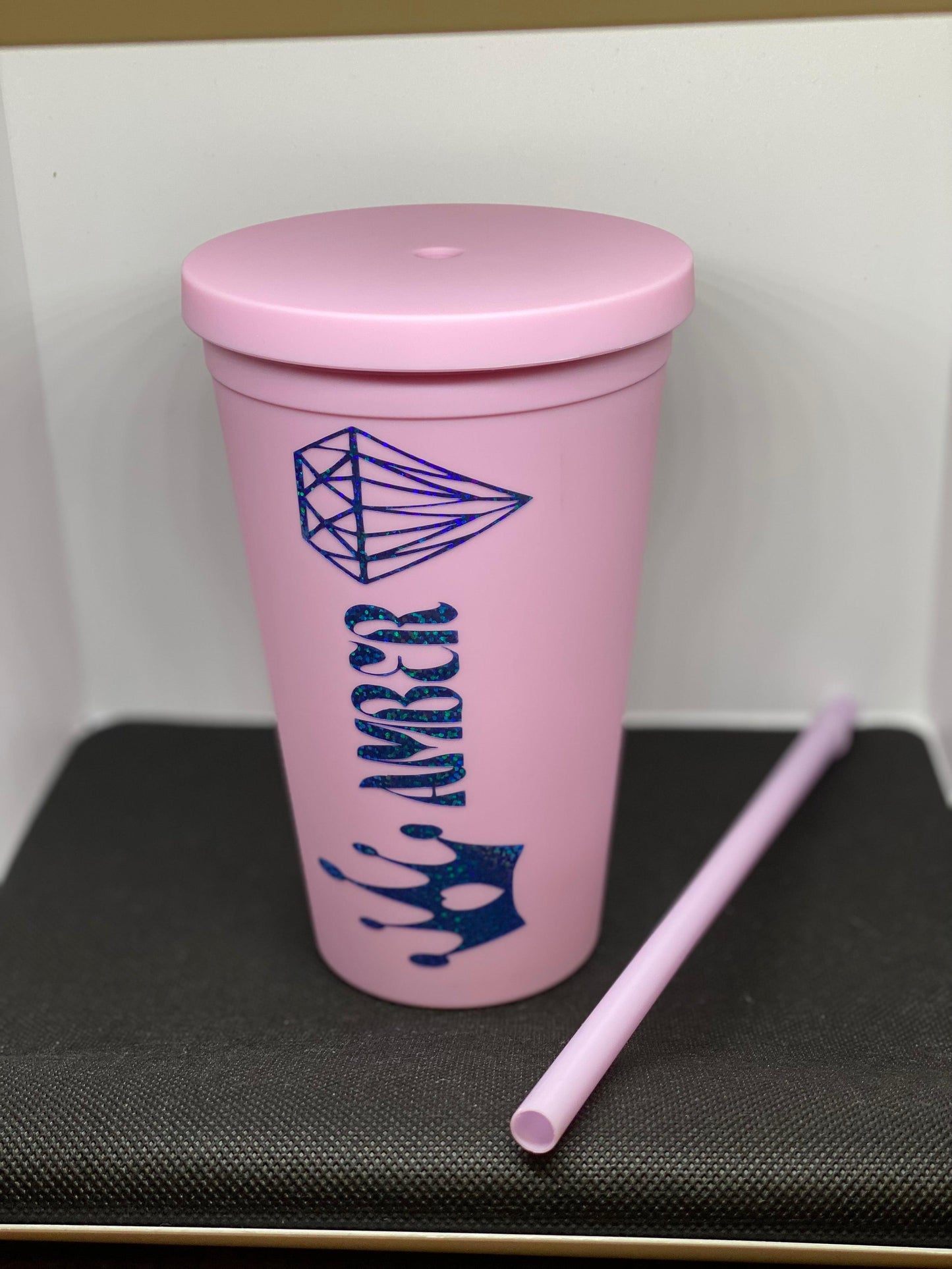 Personalized name tumbler - ATouchByShaDesigns