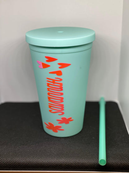 Personalized name tumbler - ATouchByShaDesigns