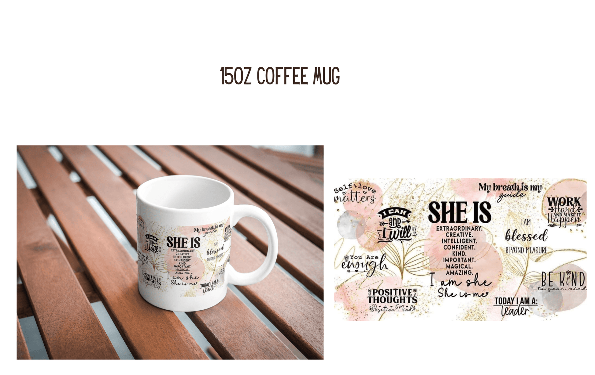 Motivational Coffee Mug - ATouchByShaDesigns