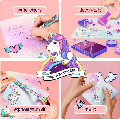 Unicorn Stationery Letter Writing Kit