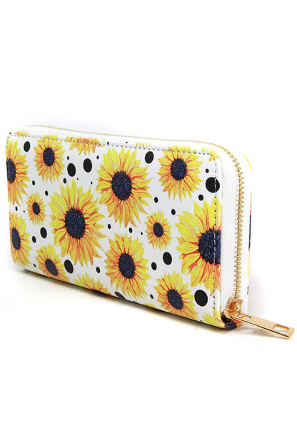 Sunflower Long Wallet