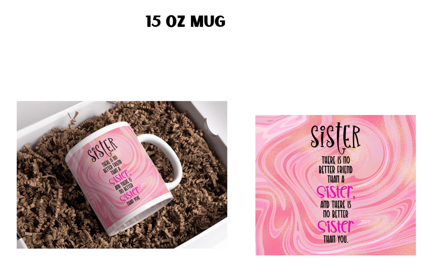 Sister Mug - ATouchByShaDesigns